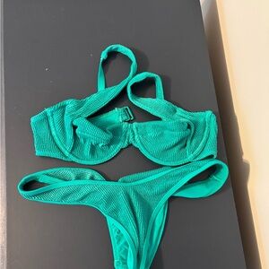 Good American Crinkle Bikini